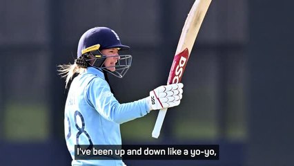 Wyatt 'chuffed' with century as England reach World Cup final