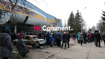 بدون تعليق: رغم الدمار والقصف... مستشفى ماريوبول يواصل العمل