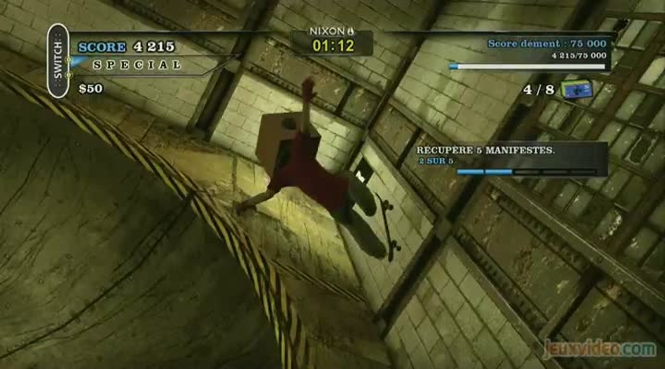 Tony Hawk's Pro Skater HD : Des planches et des gamelles