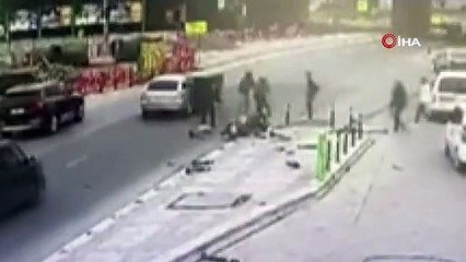 İstanbul’da milyon liralık gasp kamerada