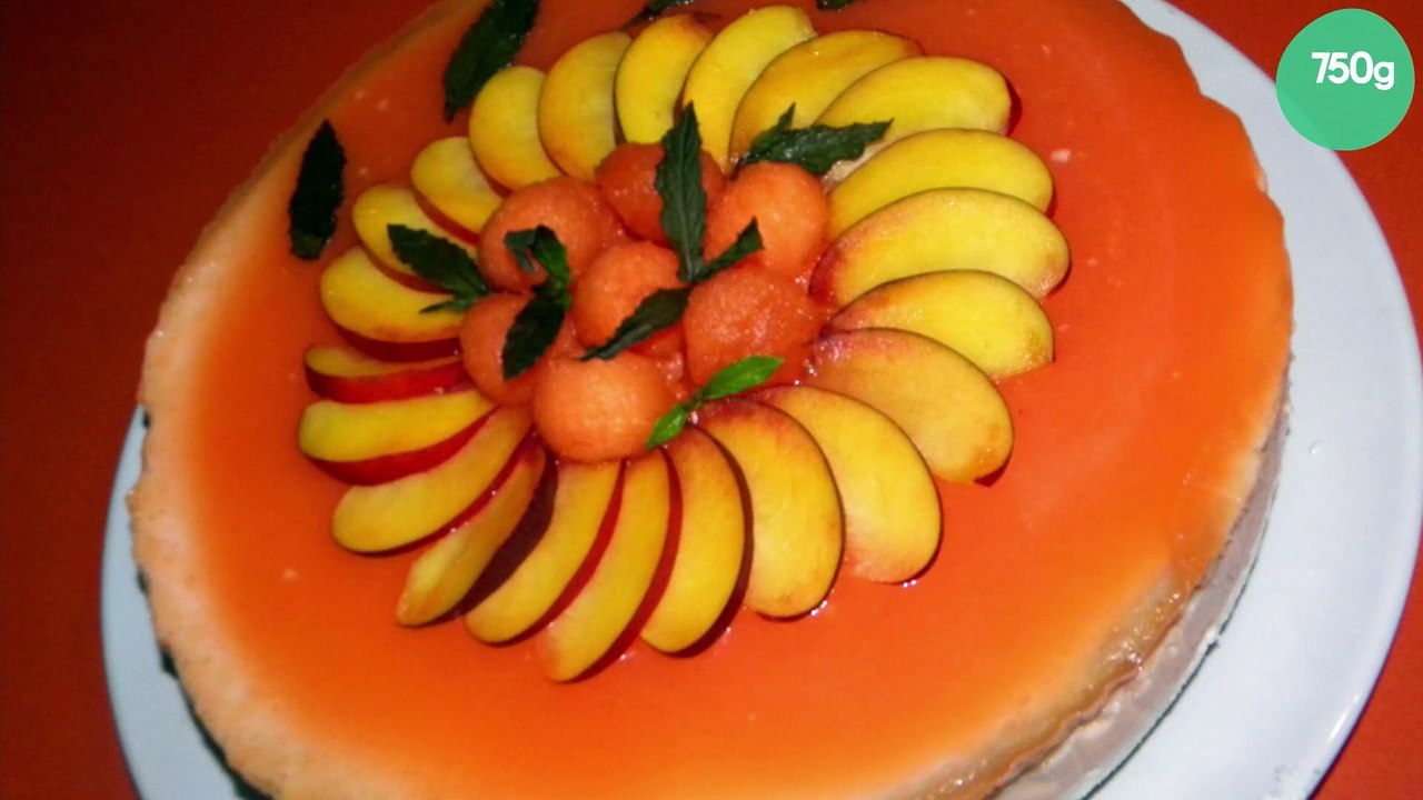 Bavarois vanille et melon