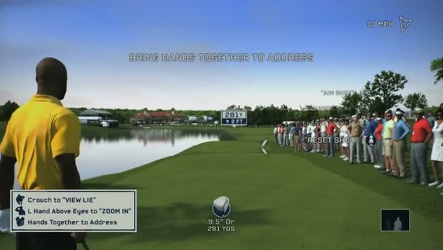 Tiger Woods PGA Tour 13 : Le swing de Shaq via Kinect