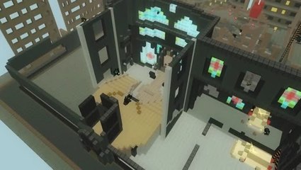 Brick-Force : Un niveau créé de toutes pièces