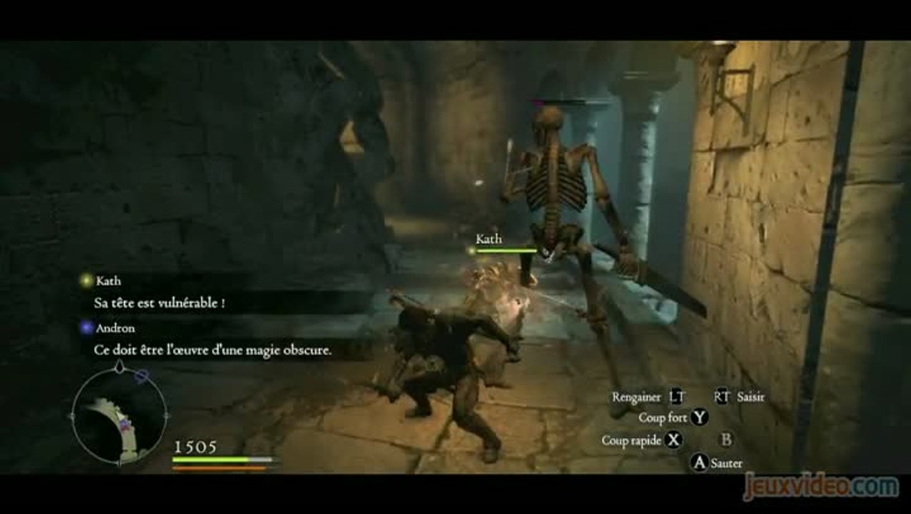 Dragon's Dogma : Dark Arisen : Guerriers squelettes