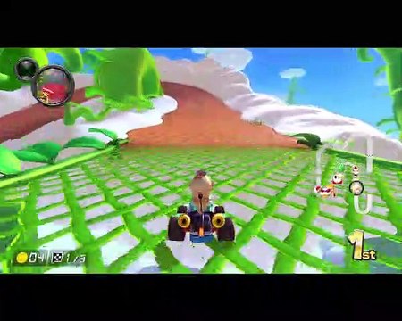 Mario Kart 8 Deluxe - 150cc GBA Sky Garden (Rosalina Gameplay) Booster Course Pass DLC