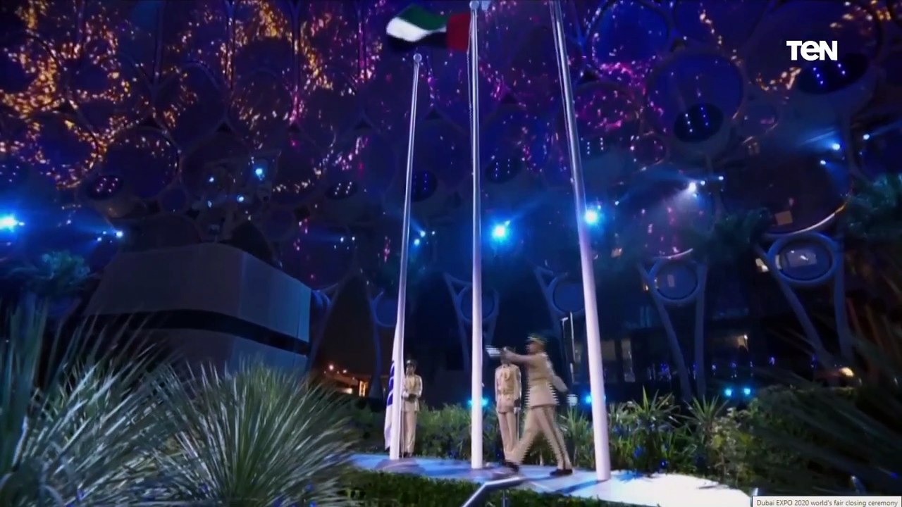 شاهد.. مراسم تسليم علم المكتب الدولي للمعارض لل...