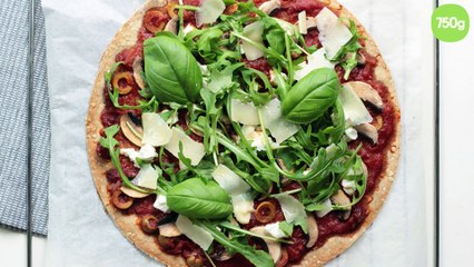 Pizza légère et estivale