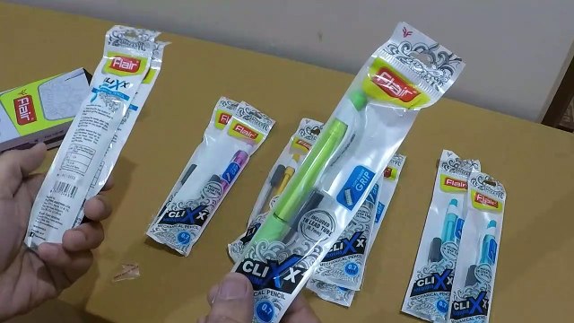 Unboxing and Review of Flair CLIXX Mechanical Pencil 0.7 MM