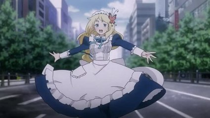 Akiba’s Trip : Undead & Undressed : Kati en maid un peu spéciale