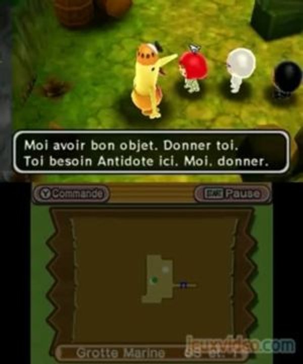 The Denpa Men : They Came by Wave : Grotte sous-marine