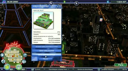 Discothèque Manager 2012 : Simulateur de plantages