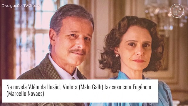 Novo casal em 'Além da Ilusão': Violeta transa com Eugênio e amantes resolvem manter caso em segredo