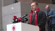 Son dakika haber: Şehit Savcı Selim Kiraz'ın babası Hakkı Kiraz, İstanbul Adalet Sarayı'nda düzenlenen anma töreninde konuştu