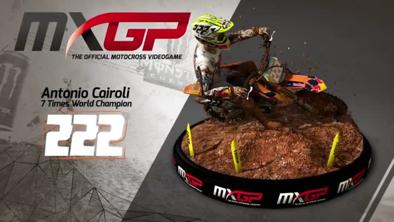MXGP : The Official Motocross Videogame : Modèle 3D de Tony Cairoli