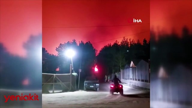 Ülkede felaket yaşanıyor! Dün başlayan yangın yerleşim yerlerine sıçradı