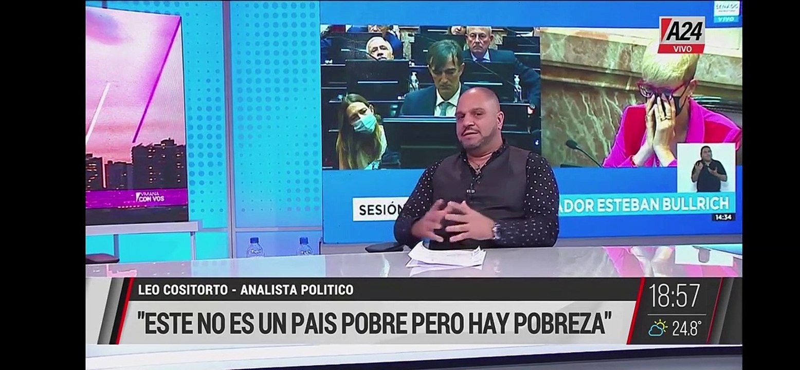 Cositorto en el programa de Canosa