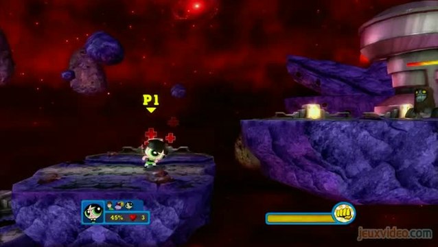 Cartoon Network : Punch Time Explosion XL : Phases de plates-formes