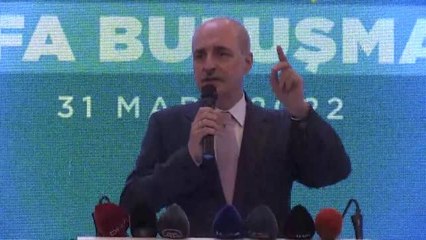 DİYARBAKIR - Kurtulmuş: "Milletin iradesini bir kere daha 2023 sandıklarında gerçekleştireceğiz"