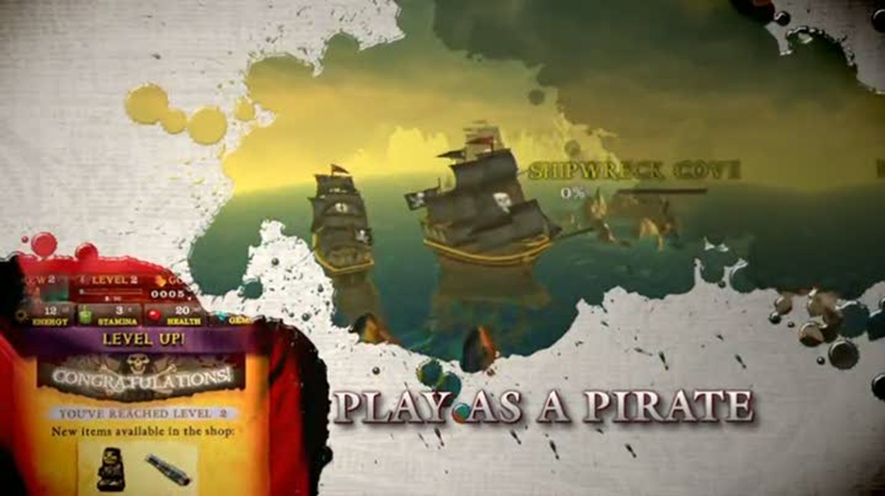 Pirates of the Caribbean : Master of the Seas : Trailer de lancement