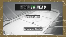 Dallas Stars At Anaheim Ducks: Moneyline, March 31, 2022