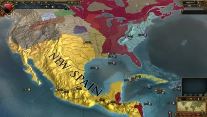 Europa Universalis IV : Conquest of Paradise : Les Etats coloniaux