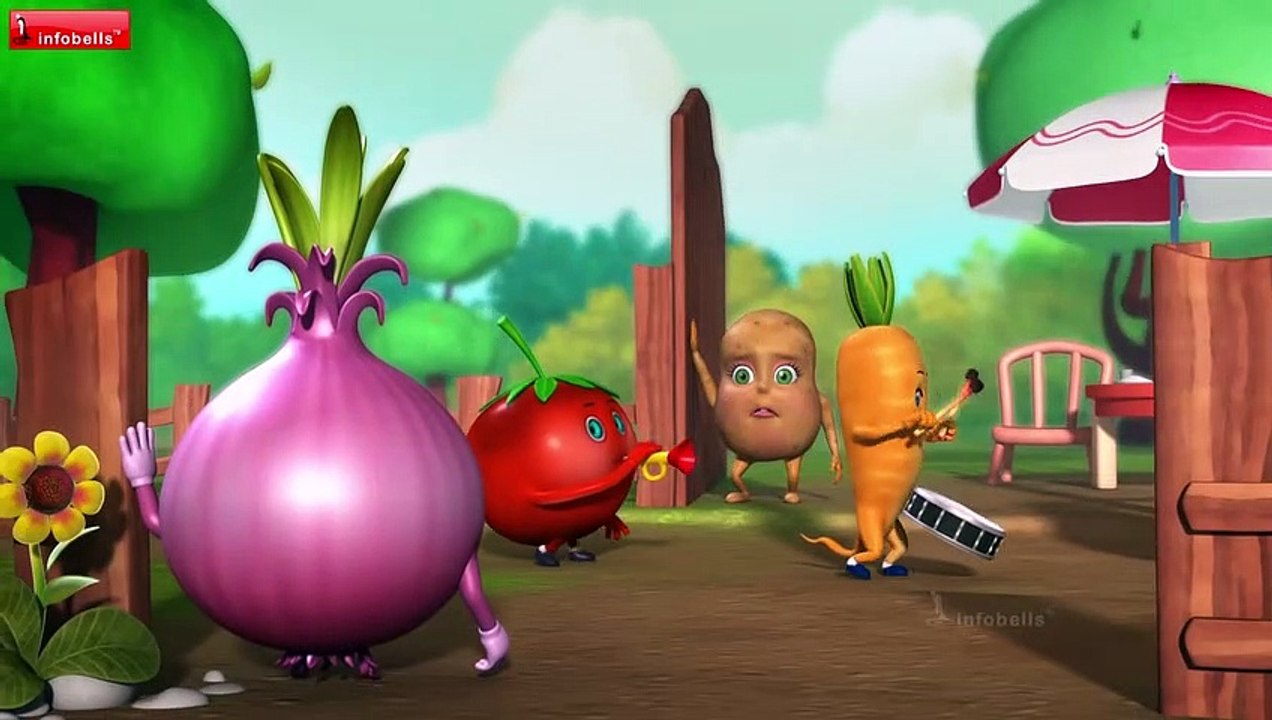 Aloogadde Mariyu Ullipaya - Potato Song   Telugu Kids Songs & Rhymes   Infobells