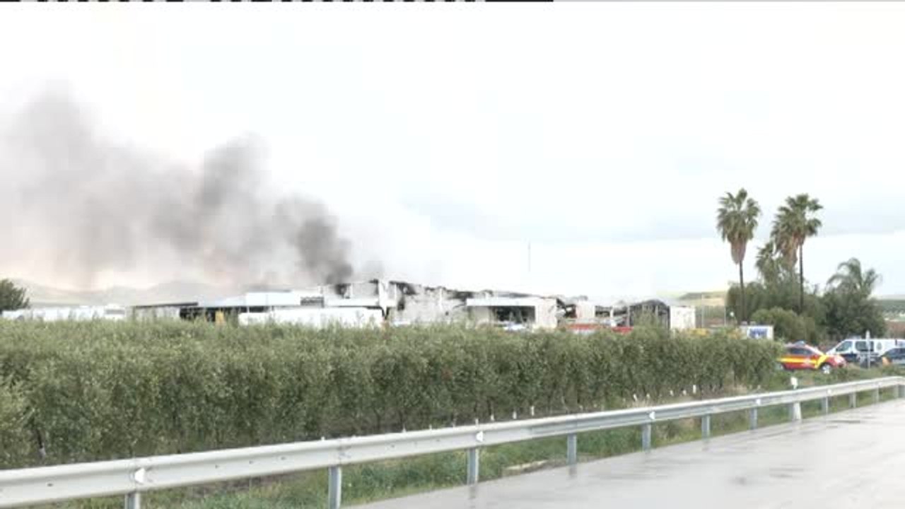 Un trabajador muerto y tres heridos en la explosión de una nave incubadora de huevos en Morón de la Frontera, Sevilla