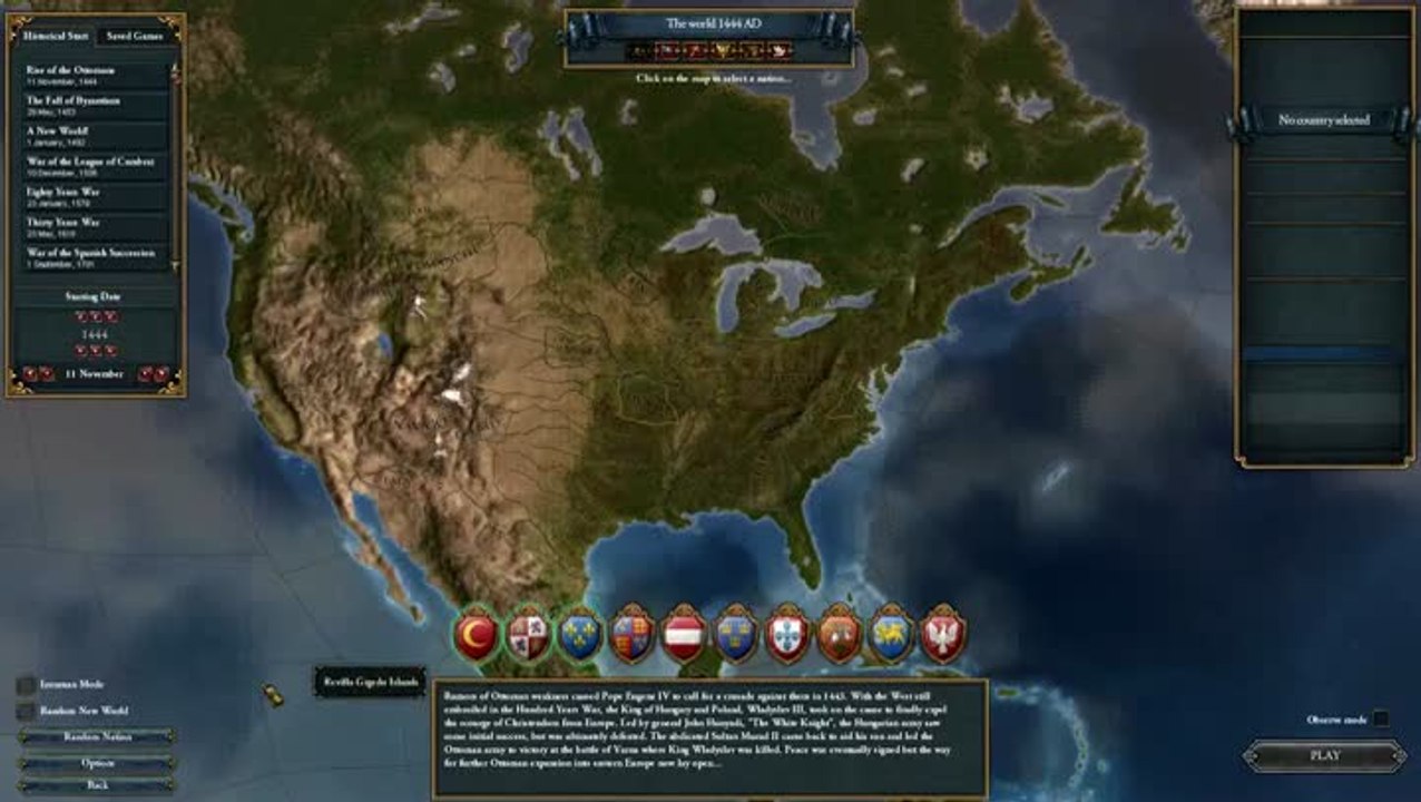 Europa Universalis IV : Conquest of Paradise : Journal des développeurs : Les Cartes aléatoires
