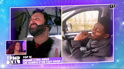 Quand Cyril Hanouna piège les clients d'un fast-food !