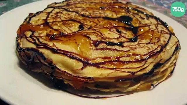 Gâteau de crêpes de grand-mère