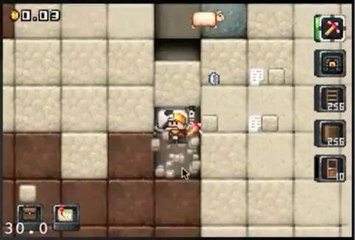 Junk Jack : Des bocs qui tombent