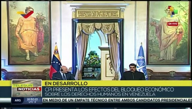 Presidente Nicolás Maduro reconoce la cooperación entre la CPI y el Gobierno de Venezuela