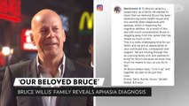 Bruce Willis Has Aphasia and Is 'Stepping Away' from Acting, Family Reveals