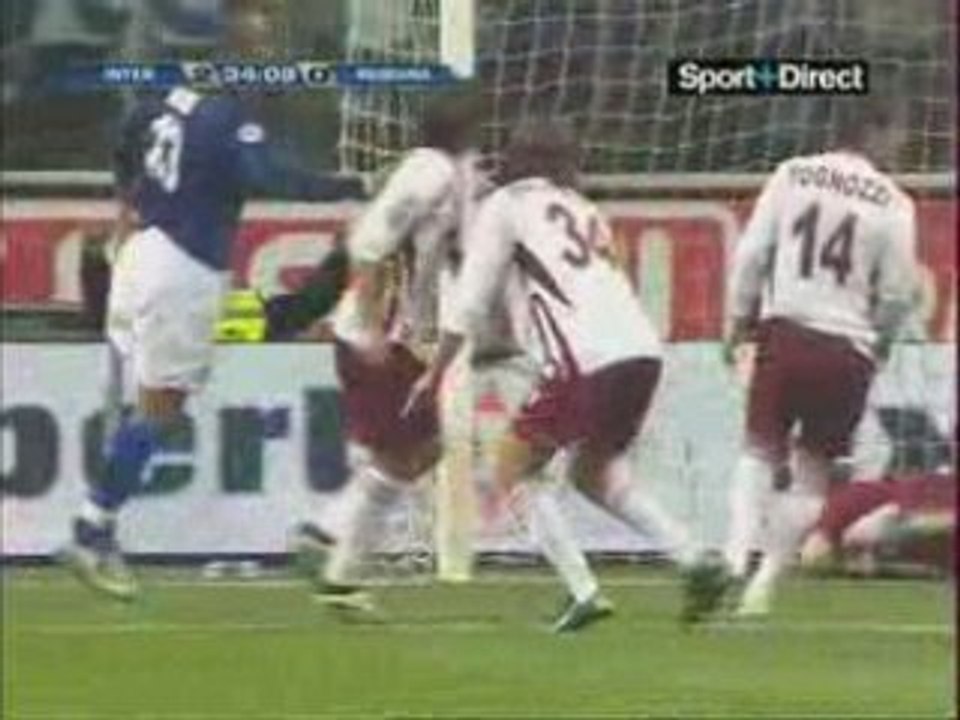 Inter - Reggina, 2 : 0, Burdisso