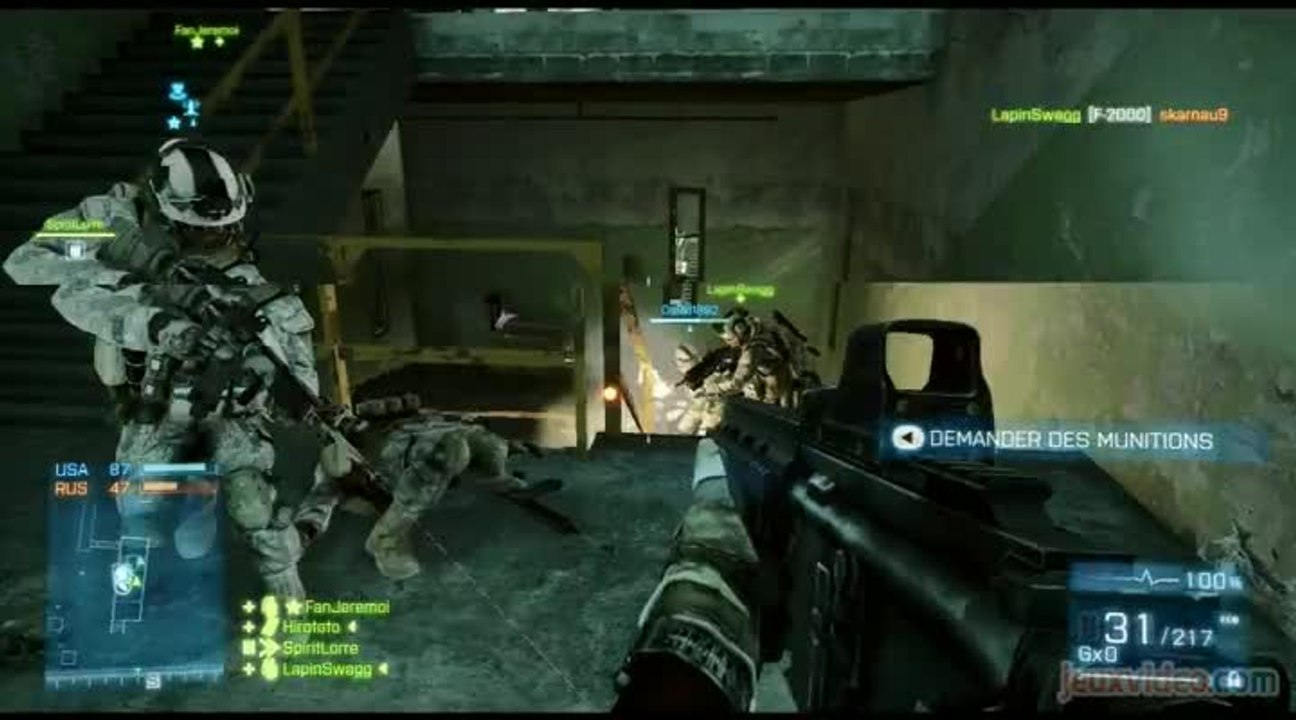 Battlefield 3 : Close Quarters : Ferraille