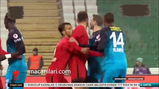 Bursaspor 3-0 Ümraniyespor [HD] 15.12.2016 - 2016-2017 Turkish Cup Group G Matchday 2