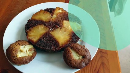 Gâteau renversé ananas/kiwi