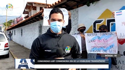 Comunidad LGTBIQ en #Mérida conmemora día de la visibilidad transgénero - #31mar - ahora