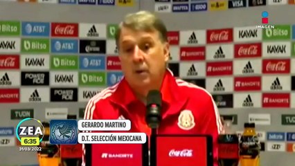 Gerardo Martino: " yo nunca había estado en eliminaciones de CONCACAF"