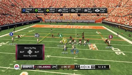 NCAA Football 13 : Total Control Passing Tips