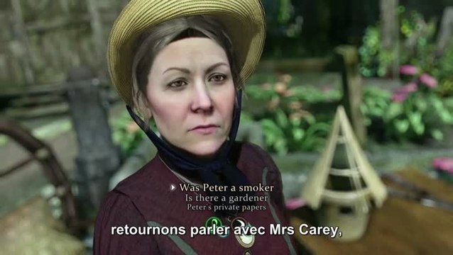Sherlock Holmes : Crimes & Punishments : Long extrait de gameplay