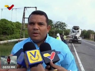 Falcón | Gobierno regional inicia labores de asfaltado en la Troncal 03, Morón, Coro