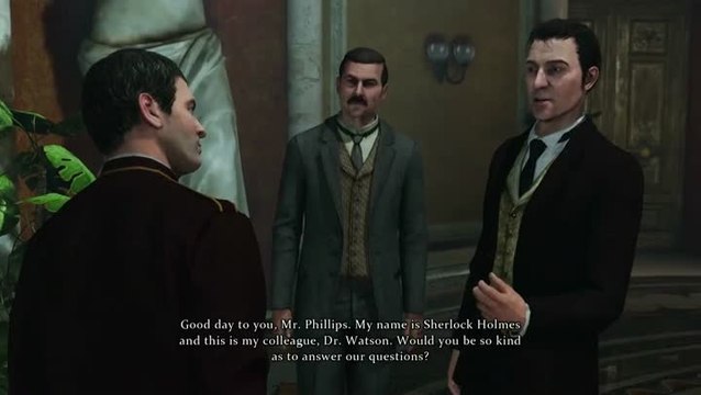 Sherlock Holmes : Crimes & Punishments : L'Art des interrogatoires