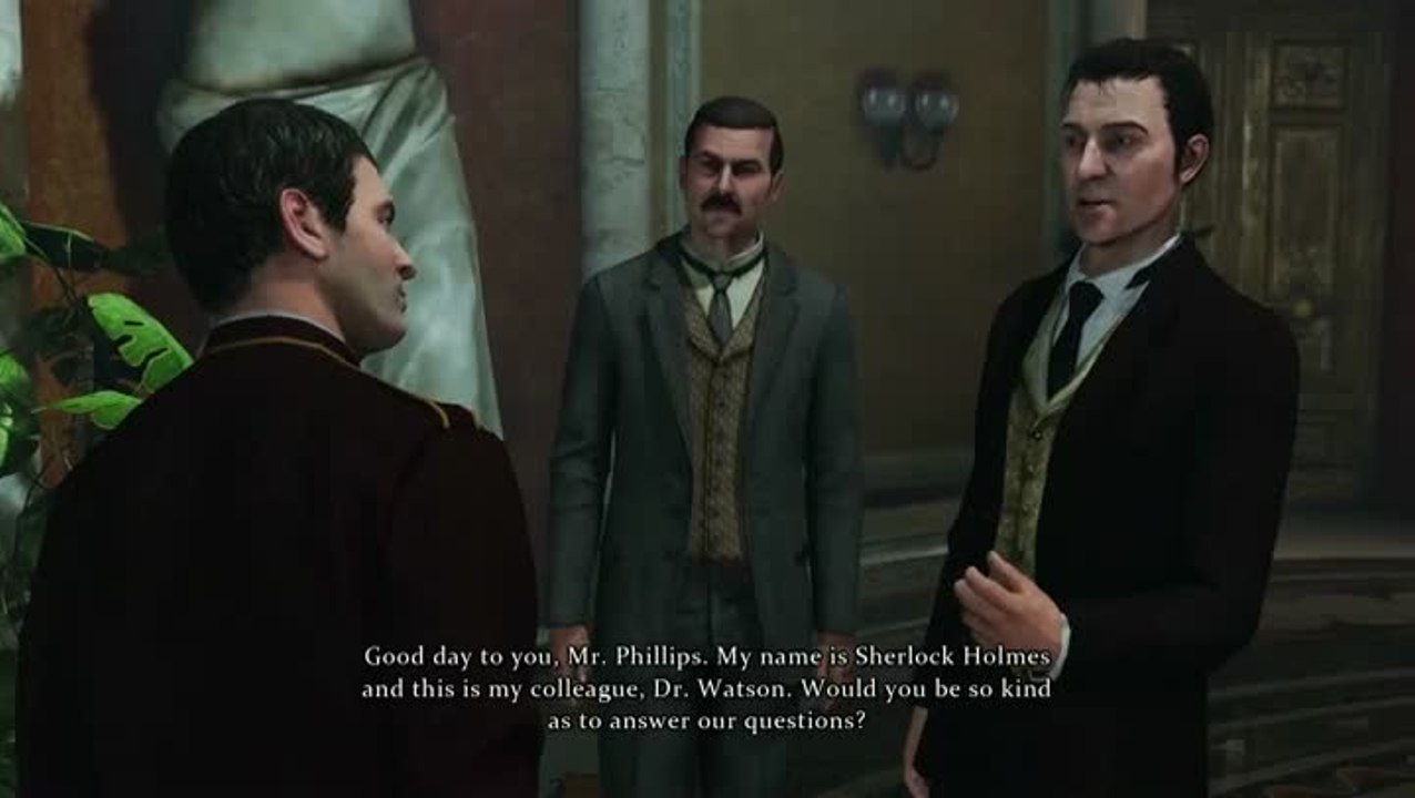 Sherlock Holmes : Crimes & Punishments : L'Art des interrogatoires