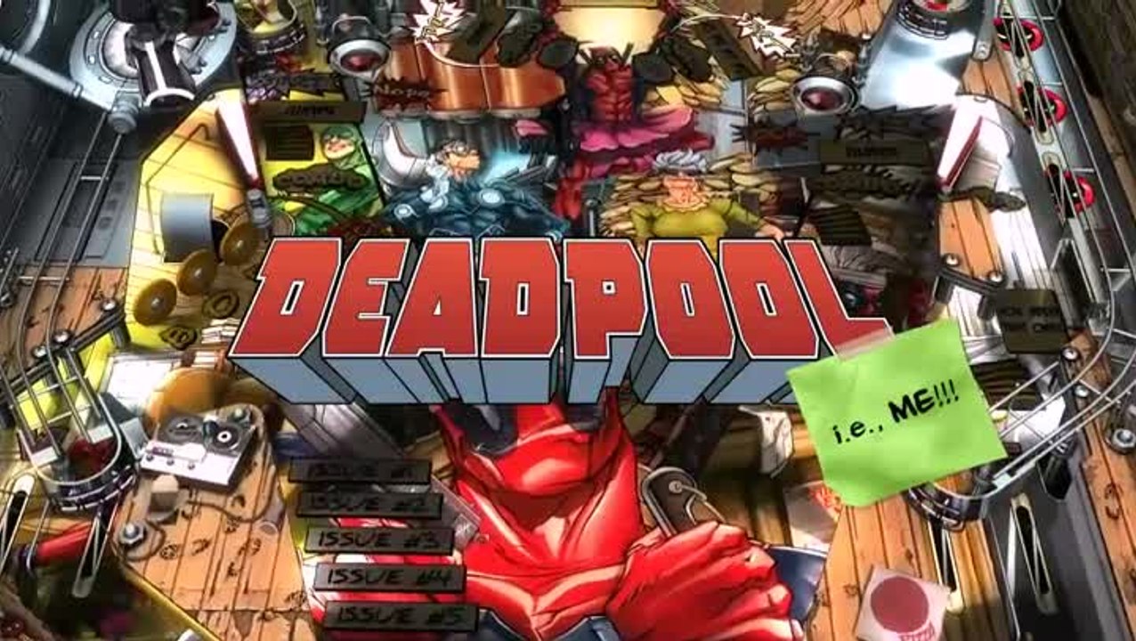 Zen Pinball 2 : Deadpool en mode flipper