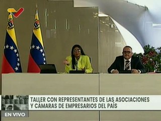 Instalado taller con representantes de las asociaciones y cámaras de empresarios de Venezuela