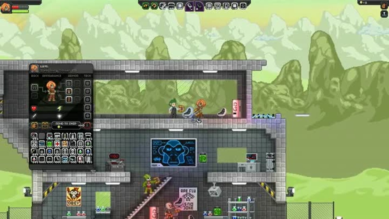 Starbound : Démo construction