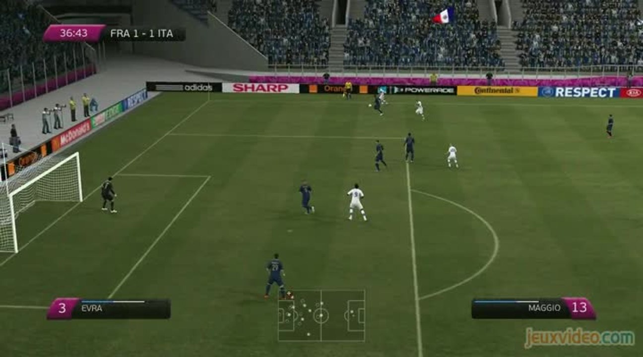 FIFA 12 : UEFA EURO 2012 : France vs Italie