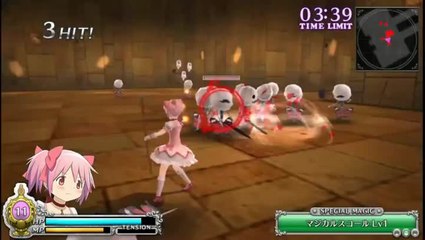 Madoka Magica : The Battle Pentagram : Des petites filles qui se défendent