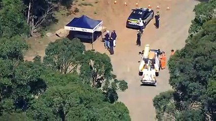 Police search wreckage of helicopter that crashed near Melbourne with five on board